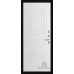 Дверь входная Nova, цвет дуб мелфорд грей софт, панель - 62002 цвет белая серена