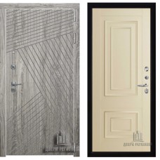 Дверь входная Nova, цвет дуб мелфорд грей софт, панель - 62002 цвет керамик серена