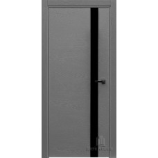 Дверь межкомнатная Uno Grigio (Ral 7015) Остекленная