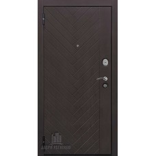 Дверь входная Вектор Лофт Х7, цвет горький шоколад