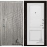 Дверь входная Nova, цвет дуб мелфорд грей софт, панель - фоборг цвет эмаль белая