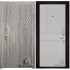 Дверь входная Nova, цвет дуб мелфорд грей софт, панель - fusion цвет chiaro patina argento (ral 9003) +7 000 р.