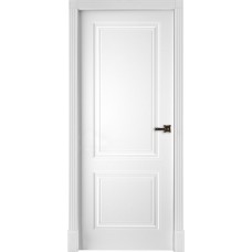 Дверь межкомнатная Богемия эмаль белая